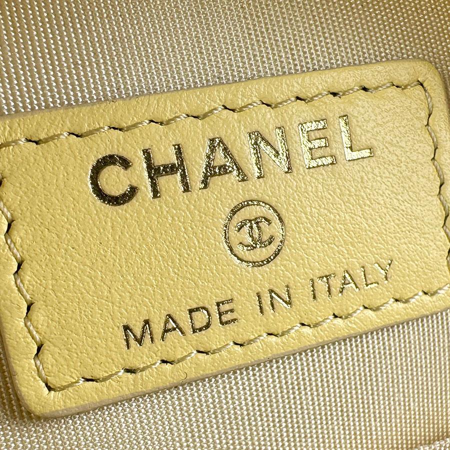 CHANEL（シャネル） ショルダーバッグ スパンコール/レザー イエロー