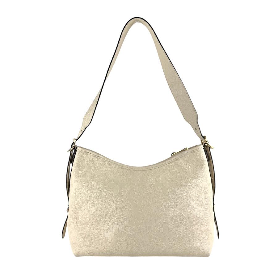 ルイ ヴィトン LOUIS VUITTON ショルダーバッグ モノグラム アンプラント キャリーオールジップNM PM モノグラムアンプラント クリームベージュ_2