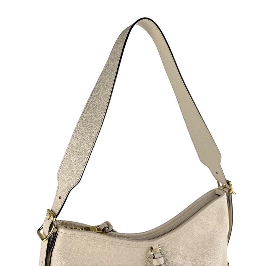 ルイ ヴィトン LOUIS VUITTON ショルダーバッグ モノグラム アンプラント キャリーオールジップNM PM モノグラムアンプラント クリームベージュ_9