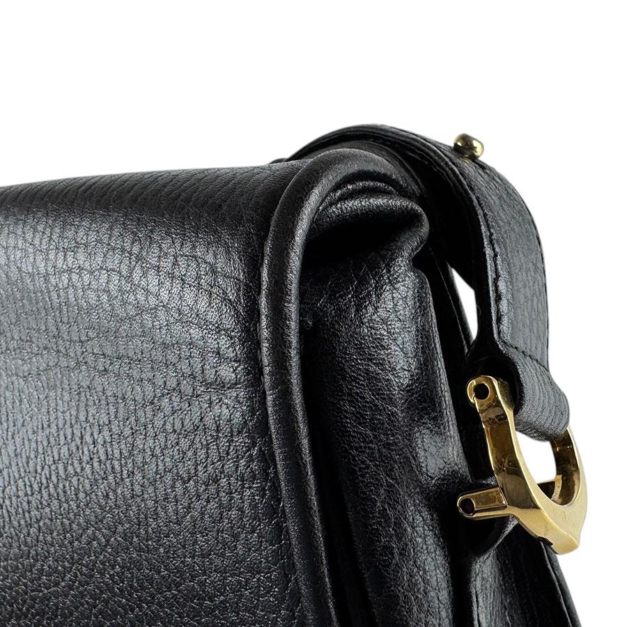カルティエ CARTIER ショルダーバッグ マストライン レザー ブラック ゴールド レディース 送料無料【中古】 z9344 Cartier（カルティエ） ショルダーバッグ マストライン レザー