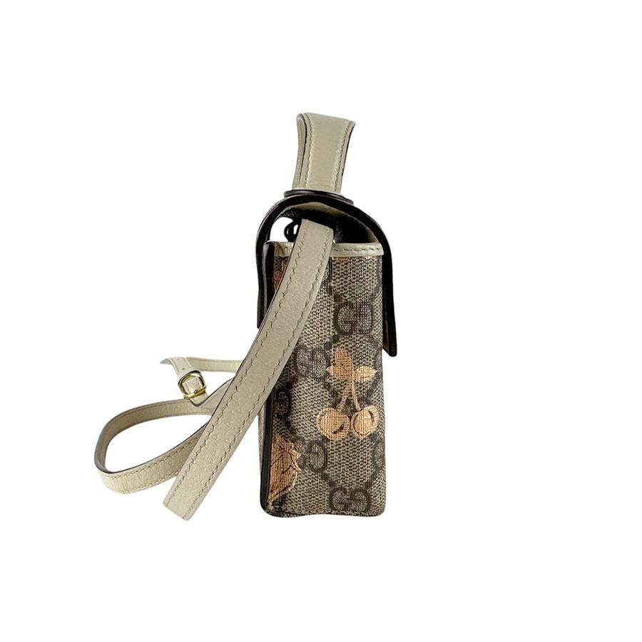 グッチ GUCCI ショルダーバッグ パドロック GGスプリームキャンバス ブラウン レディース 652683 送料無料【中古】 z9350 GUCCI（グッチ） ショルダーバッグ パドロック GGスプリームキャンバス