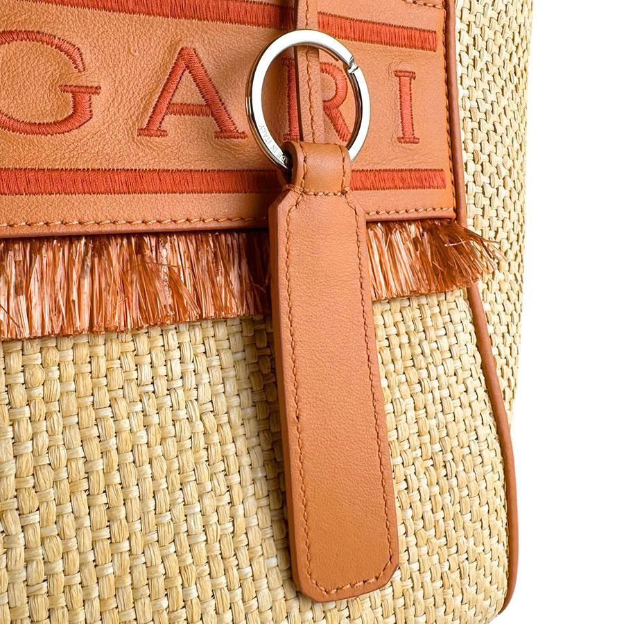 BVLGARI（ブルガリ） ハンドバッグ ショルダーバッグ RESORT ラフィア