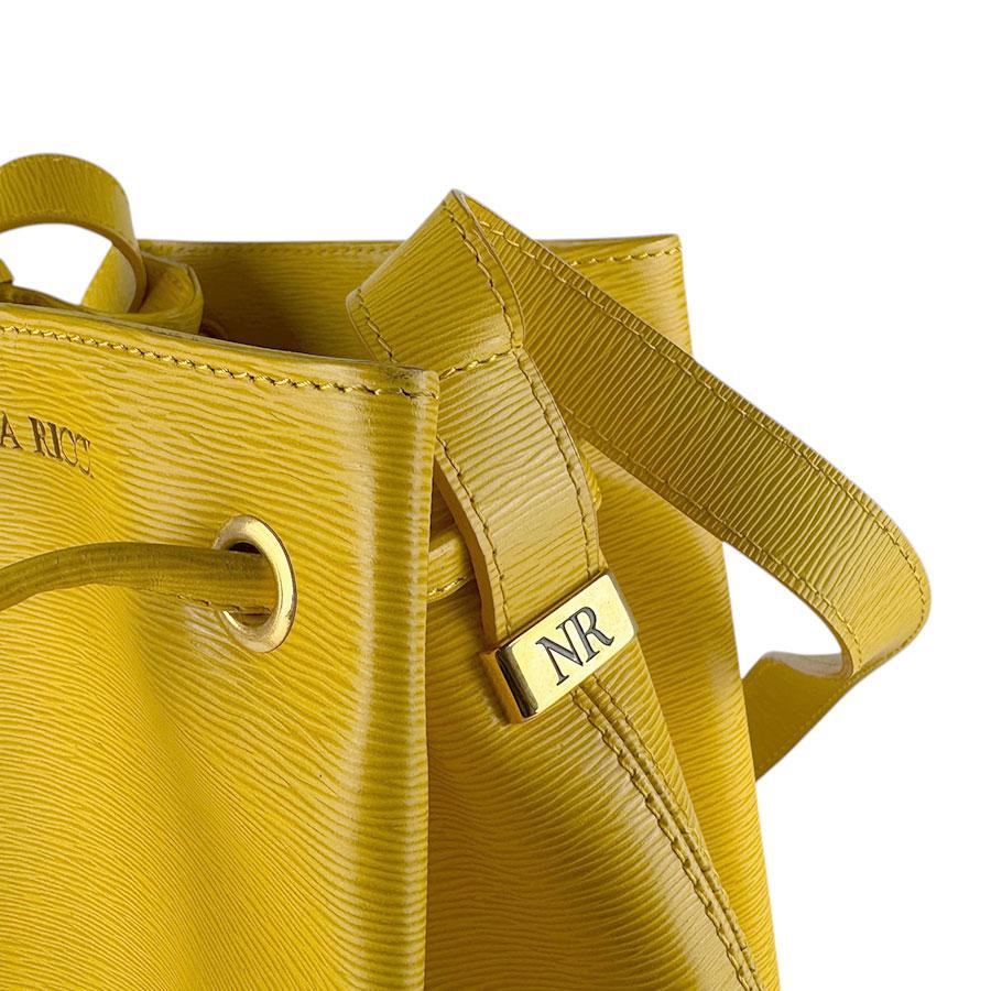 ニナリッチ NINA RICCI ショルダーバッグ レザー イエロー : ブランド