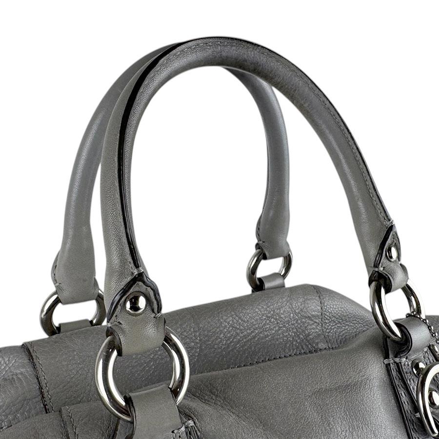 COACH（コーチ） ハンドバッグ ショルダーバッグ レザー グレー