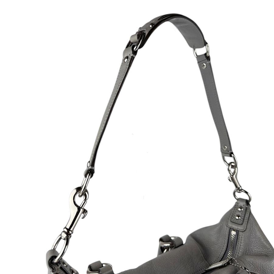 COACH（コーチ） ハンドバッグ ショルダーバッグ レザー グレー