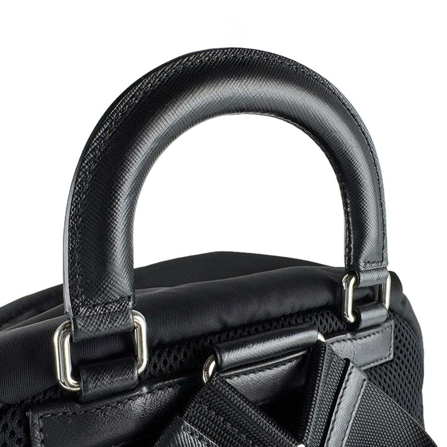 PRADA（プラダ） リュック レオパード ナイロン カーキ/ブラック