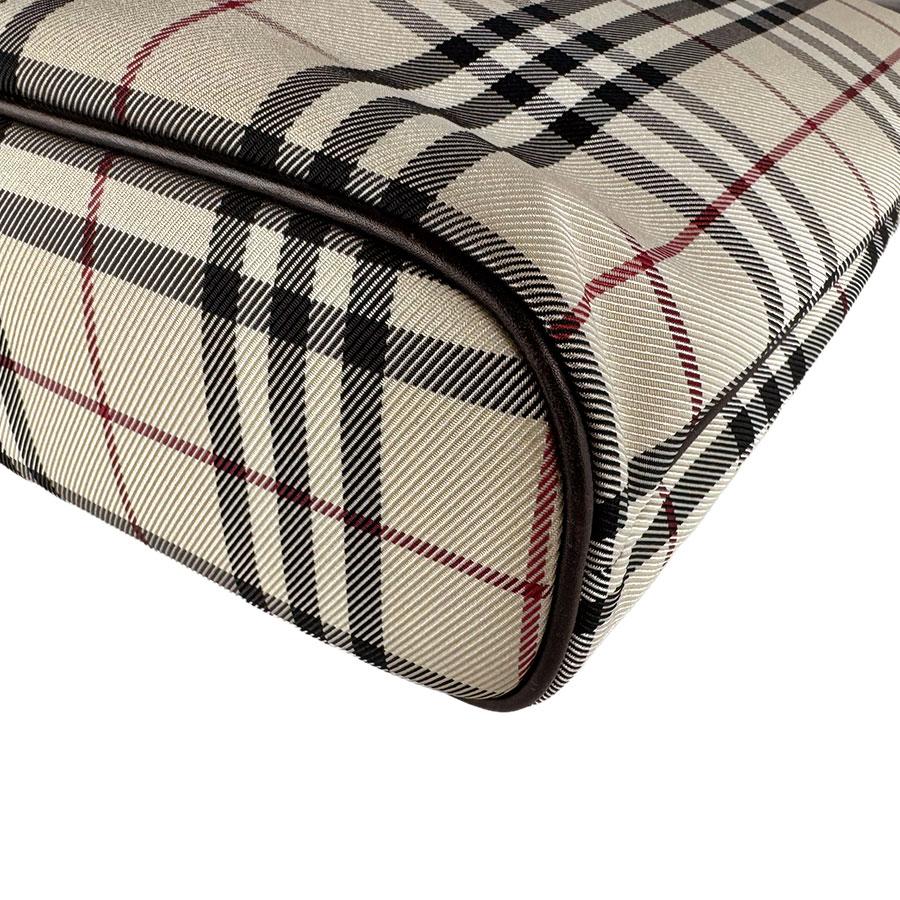 BURBERRY（バーバリー） ハンドバッグ キャンバス/レザー ベージュ