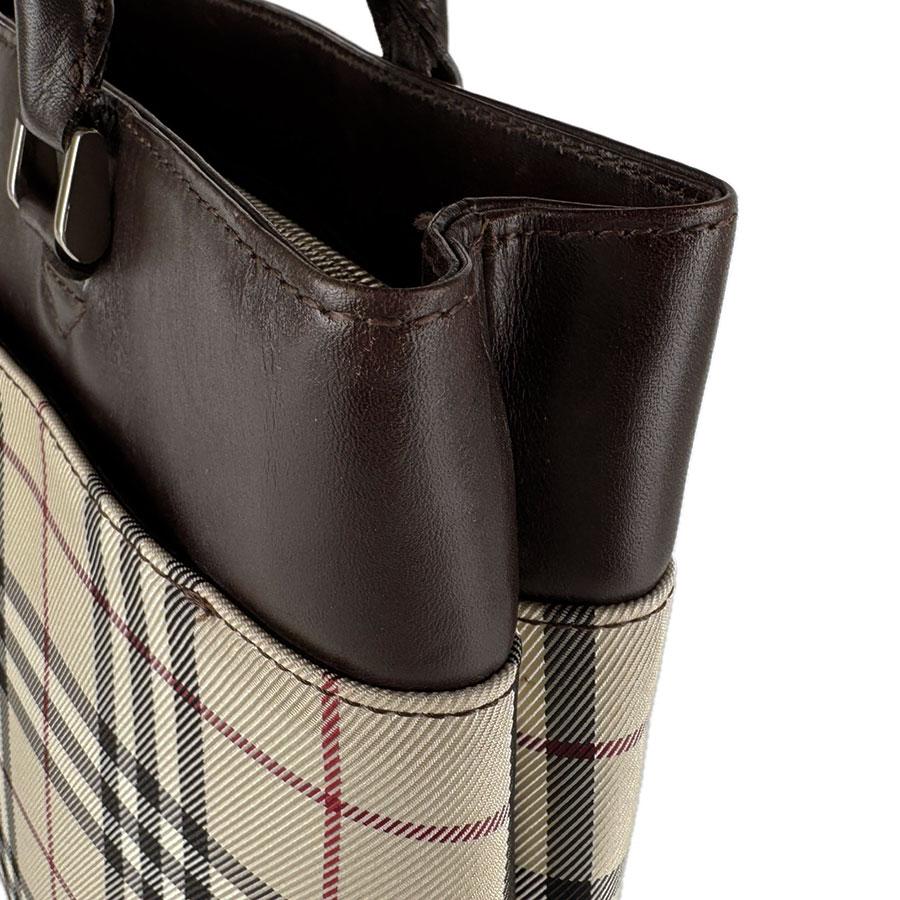 BURBERRY（バーバリー） ハンドバッグ キャンバス/レザー ベージュ