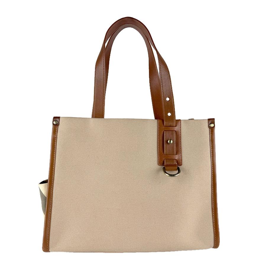 新品✨BURBERRY バーバリー　ハンドバッグ　ブラウン　トートバッグ　レザー BURBERRY（バーバリー） ハンドバッグ キャンバス/レザー ブラウン