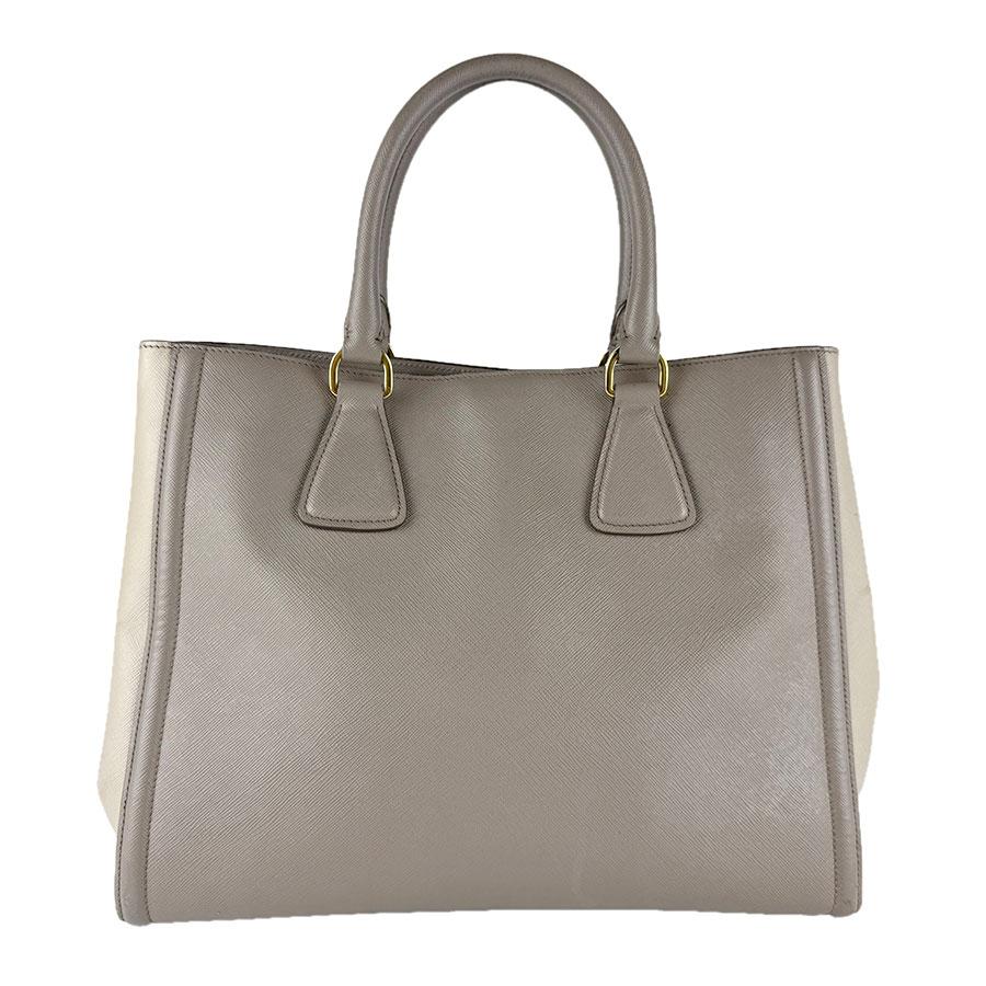 PRADA（プラダ） ハンドバッグ ショルダーバッグ レザー グレー