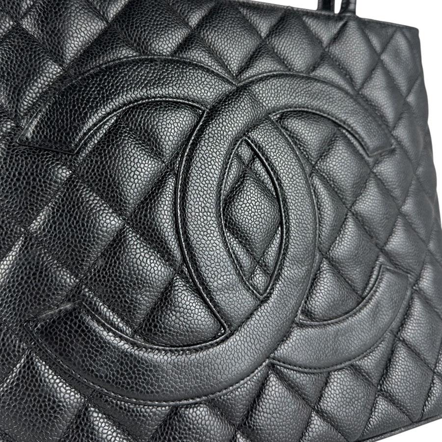 CHANEL（シャネル） ハンドバッグ 復刻トート キャビアスキンレザー