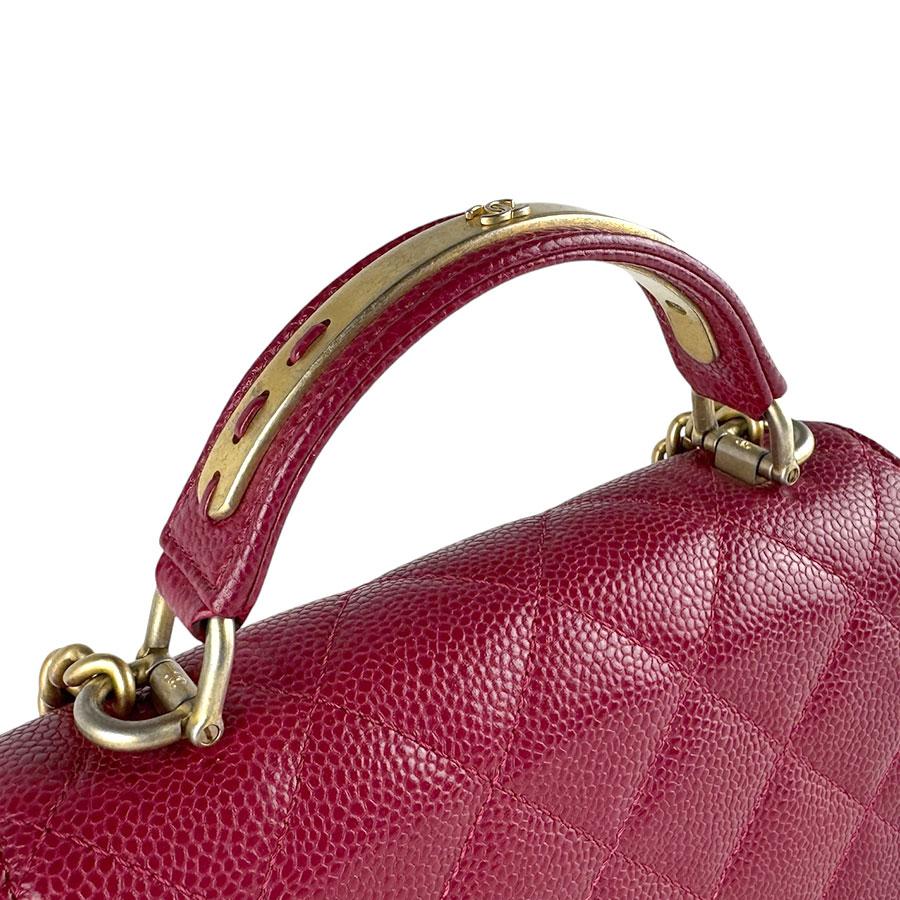 CHANEL（シャネル） ショルダーバッグ キャビアスキンレザー ピンク系