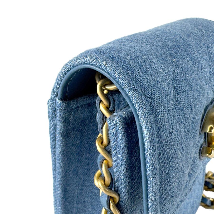 CHANEL（シャネル） ショルダーバッグ コットン ブルー : ブランド