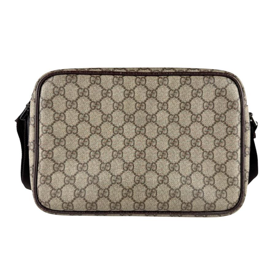 GUCCI（グッチ） ショルダーバッグ GGスプリームキャンバス ブラウン
