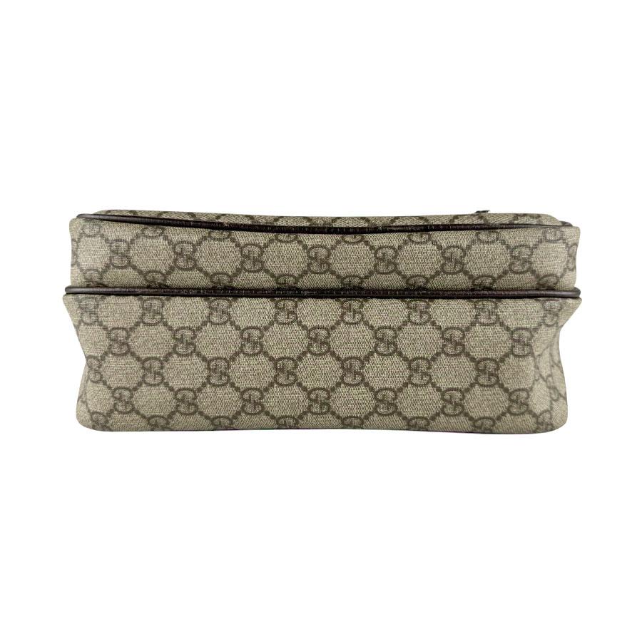 GUCCI（グッチ） ショルダーバッグ GGスプリームキャンバス ブラウン