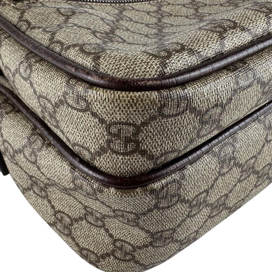 GUCCI（グッチ） ショルダーバッグ GGスプリームキャンバス ブラウン