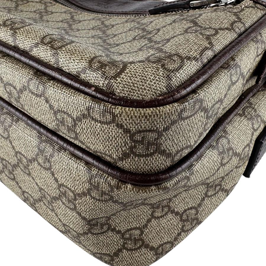 GUCCI（グッチ） ショルダーバッグ GGスプリームキャンバス ブラウン