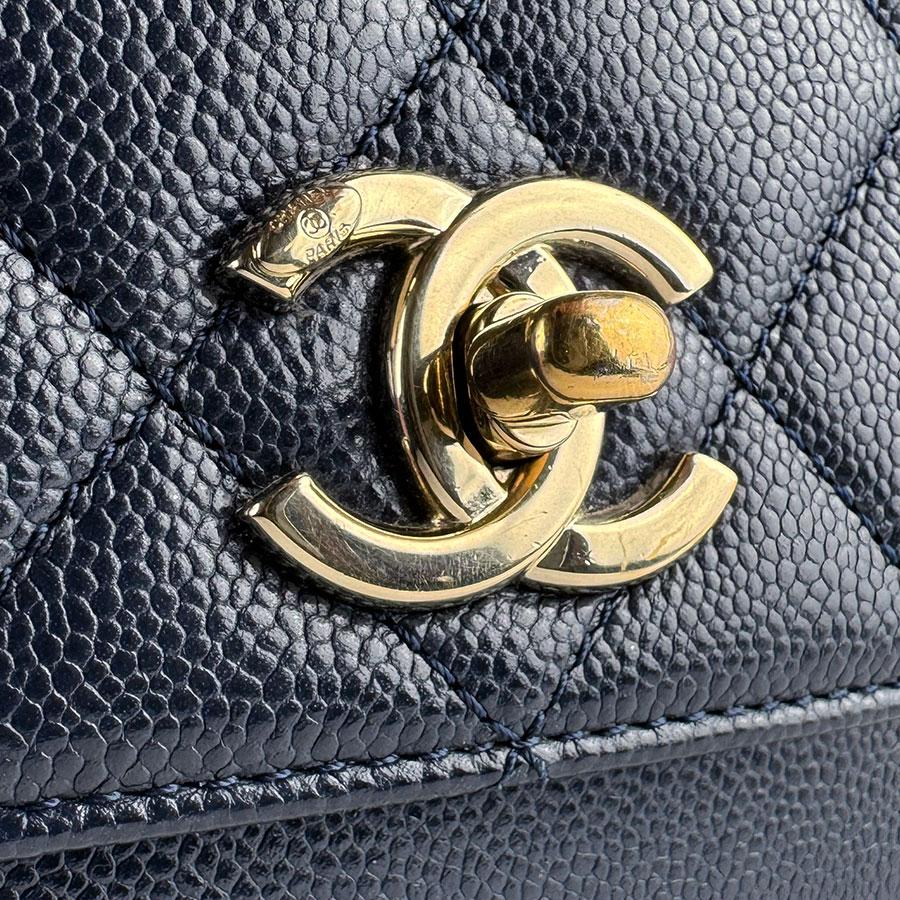 CHANEL シャネル　ビジネスバッグ　キャビアスキン マトラッセ シャネル ビジネスバッグ キャビアスキン ブラック 8800