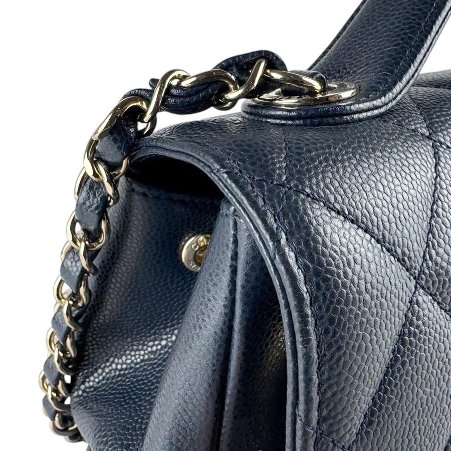 シャネルビジネスアフィニティネイビー キャビアスキンショルダー CHANEL（シャネル） ハンドバッグ ショルダーバッグ ビジネス