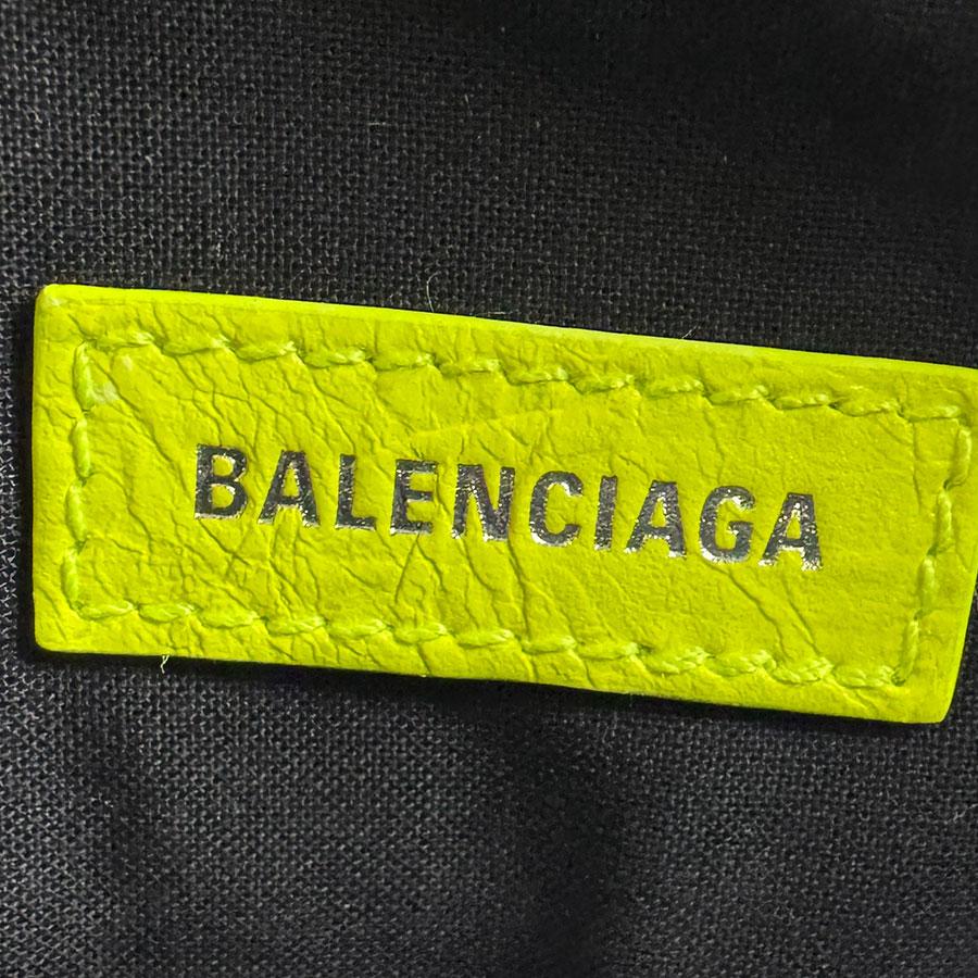 バレンシアガ BALENCIAGA ル カゴール ネオンイエロー ショルダーバッグ【中古】 BALENCIAGA - バレンシアガ BALENCIAGA ル カゴール ネオンイエロー