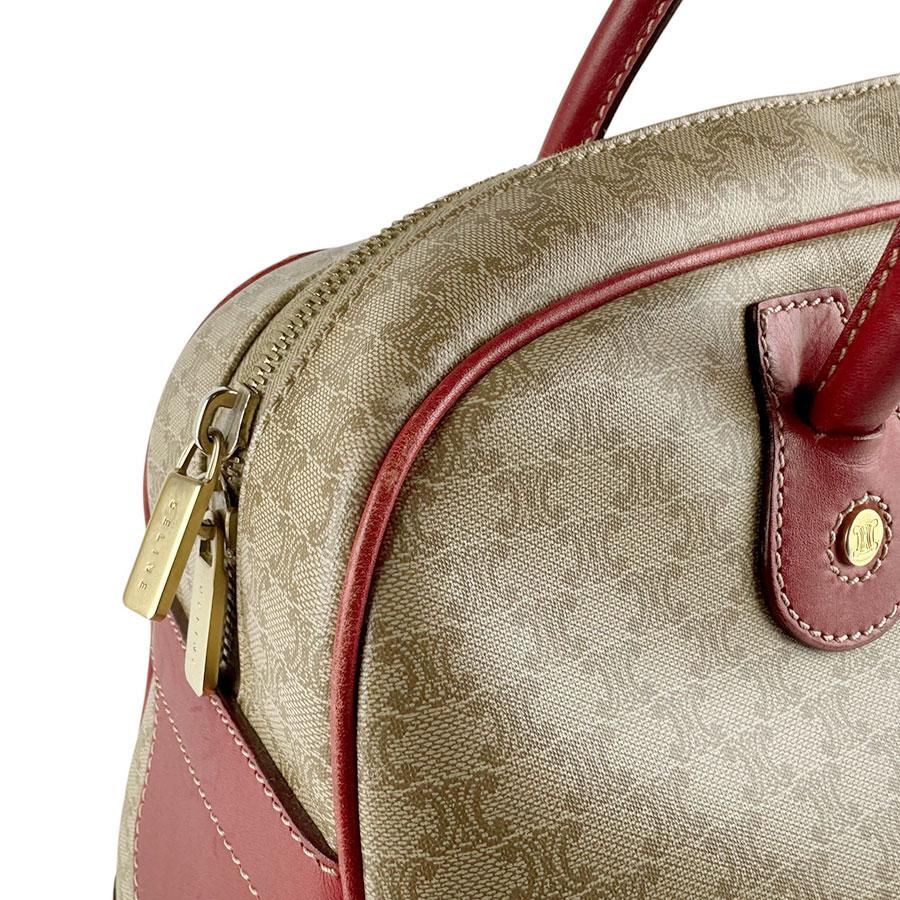 「専用」セリーヌ ハンドバッグ マカダム PVCコーティングキャンバス CELINE（セリーヌ） ハンドバッグ マカダム PVCコーティングキャンバス
