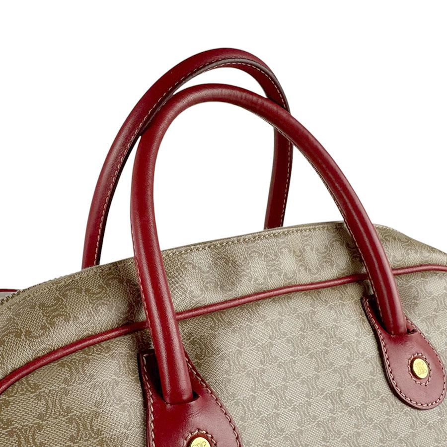 「専用」セリーヌ ハンドバッグ マカダム PVCコーティングキャンバス CELINE（セリーヌ） ハンドバッグ マカダム PVCコーティングキャンバス