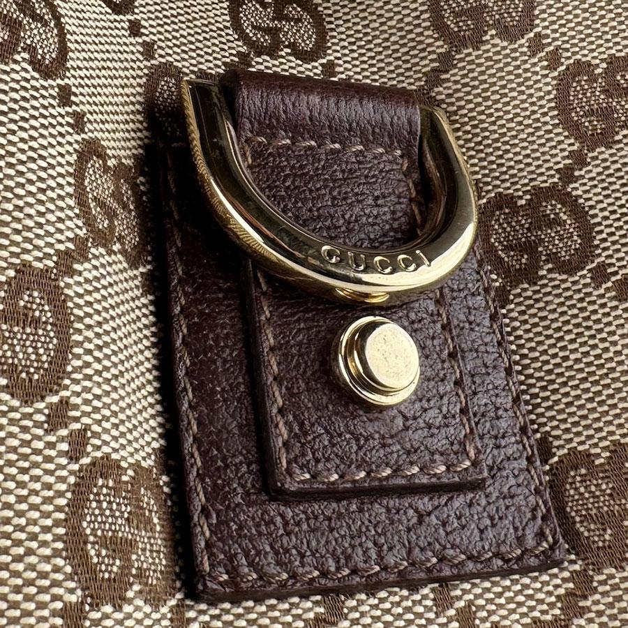 GUCCI（グッチ） ハンドバッグ GGキャンバス/レザー ブラウン