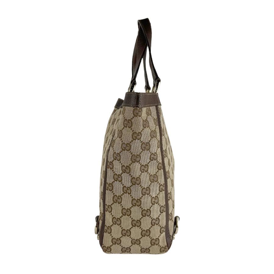 GUCCI（グッチ） ハンドバッグ GGキャンバス/レザー ブラウン