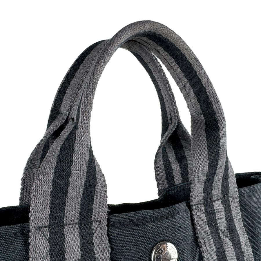 HERMES（エルメス） ハンドバッグ フールトゥPM キャンバス ブラック