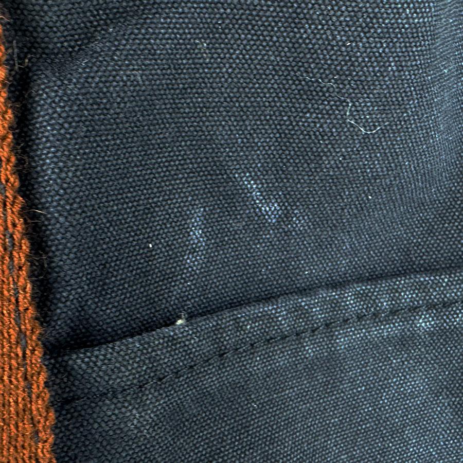 HERMES（エルメス） ハンドバッグ フールトゥMM キャンバス ネイビー