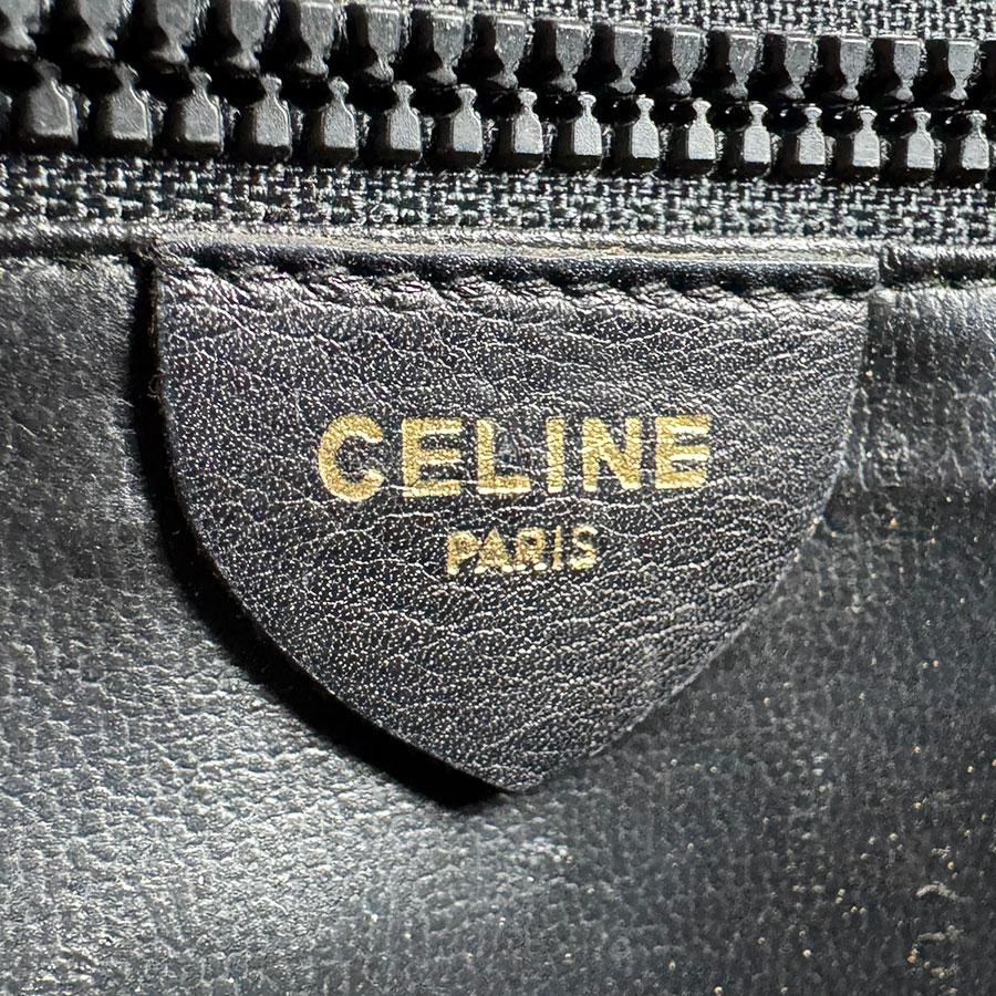 CELINE（セリーヌ） 斜め掛けショルダーバッグ レザー/メタル ブラック