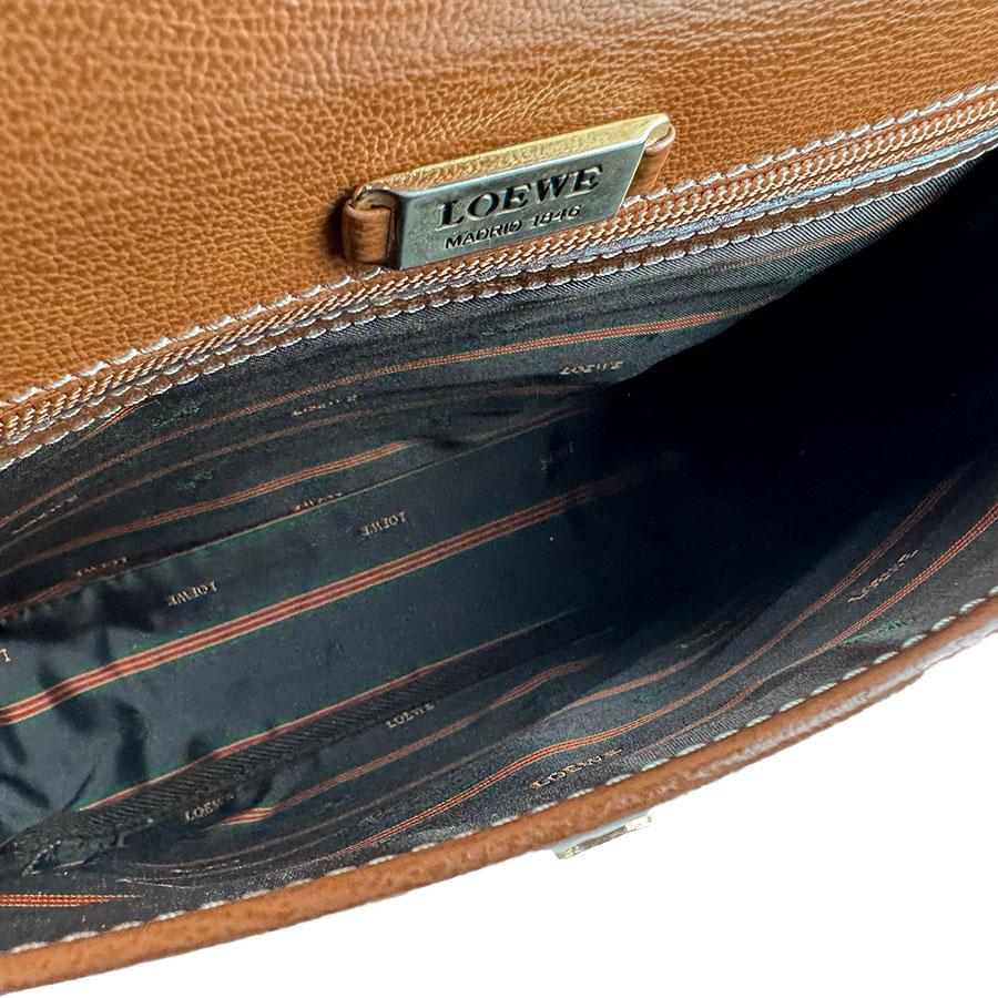 LOEWE（ロエベ） ショルダーバッグ レザー ブラウン : ブランド