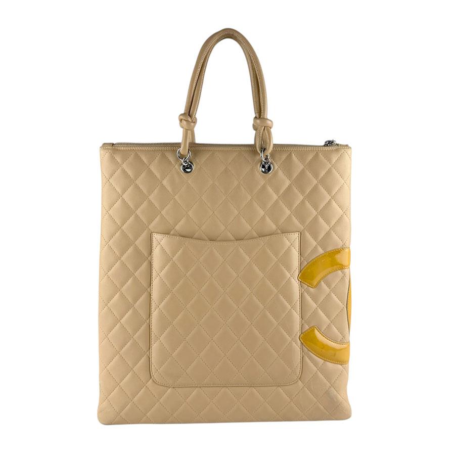 CHANEL（シャネル） ハンドバッグ レザー ベージュ : ブランドバリュー