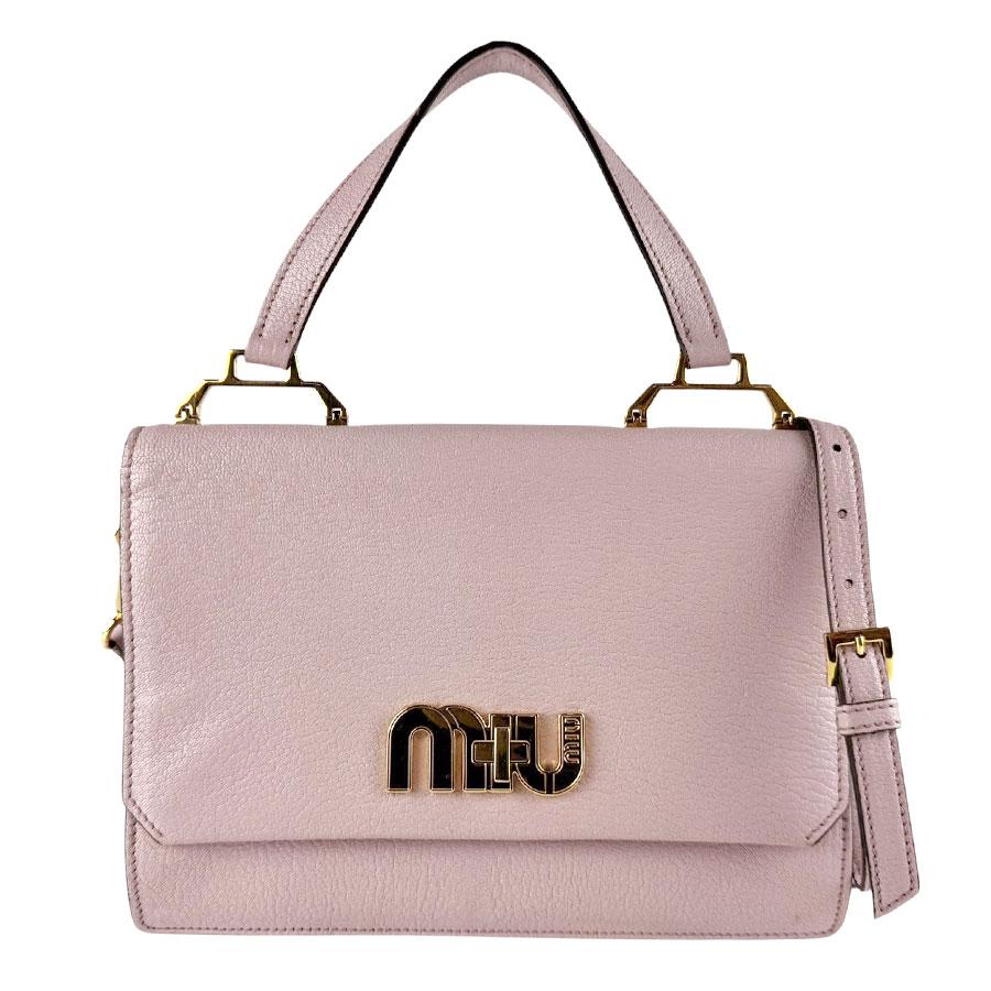 miu miu（ミュウミュウ） ハンドバッグ ショルダーバッグ レザー