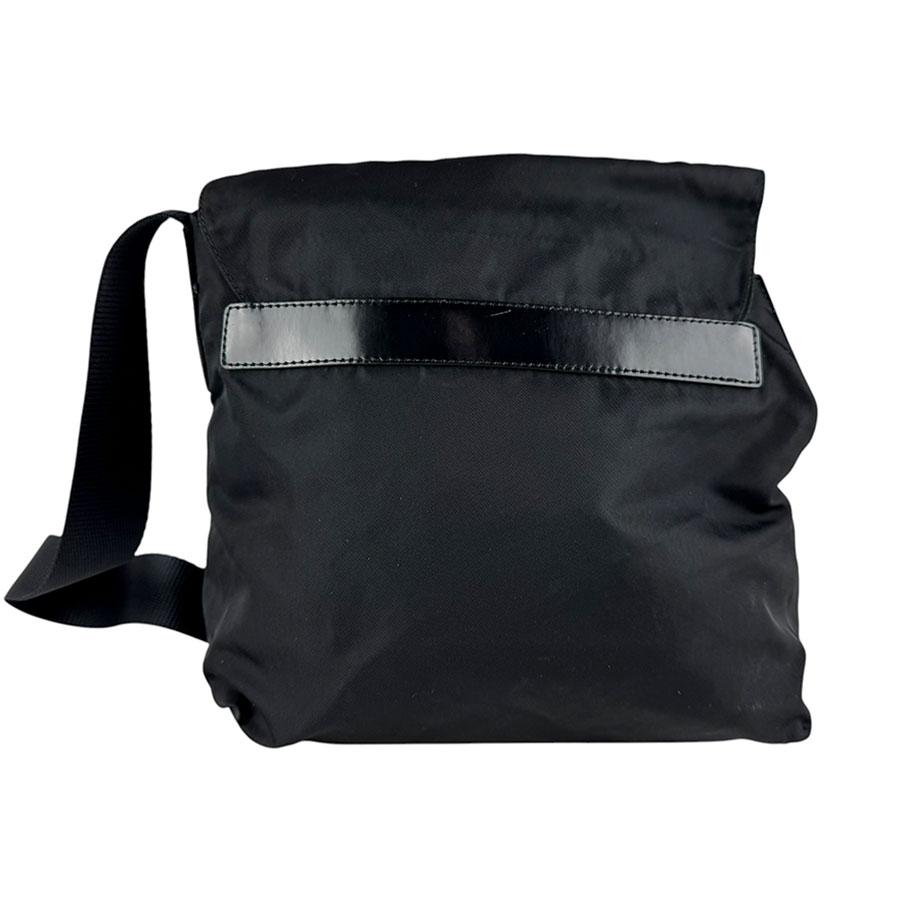 【極美品】 PRADA プラダ ブラック ナイロン ショルダーバッグ PRADA（プラダ） ショルダーバッグ ナイロン ブラック : ブランド