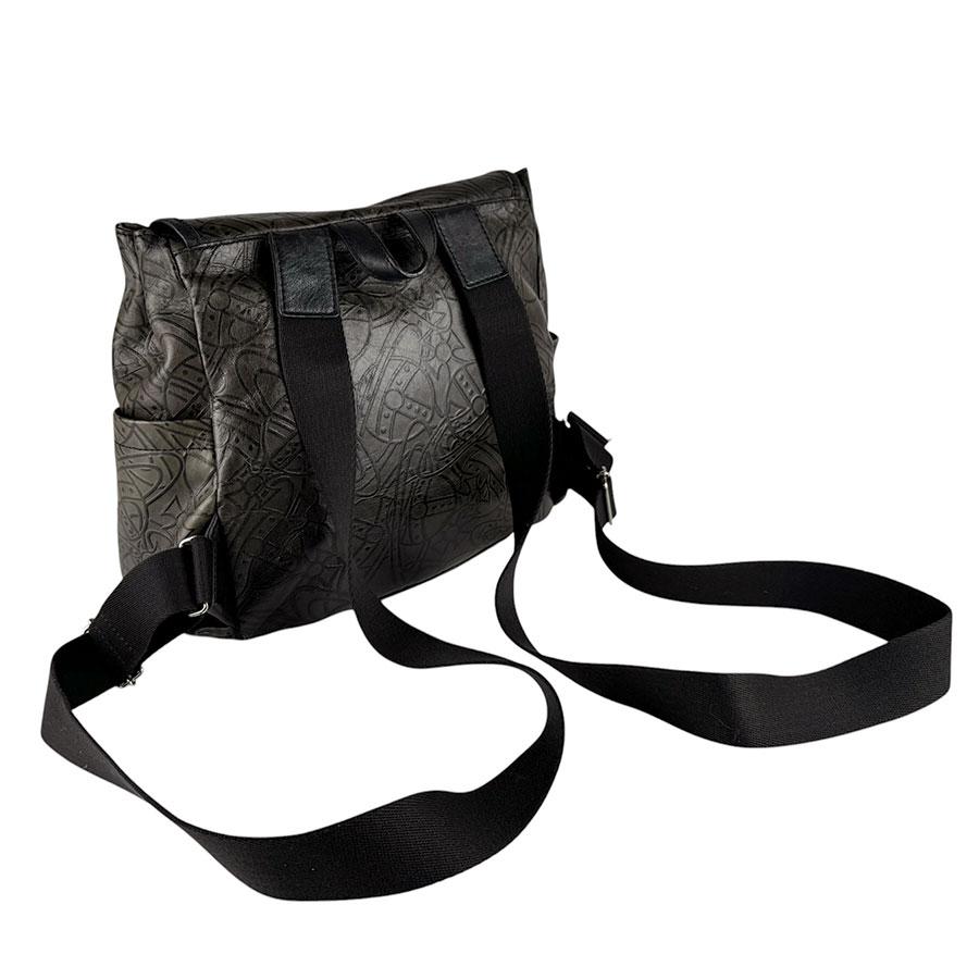Vivienne Westwood レザーリュック ブラック ヴィヴィアンウエストウッド Vivienne Westwood リュック レザー