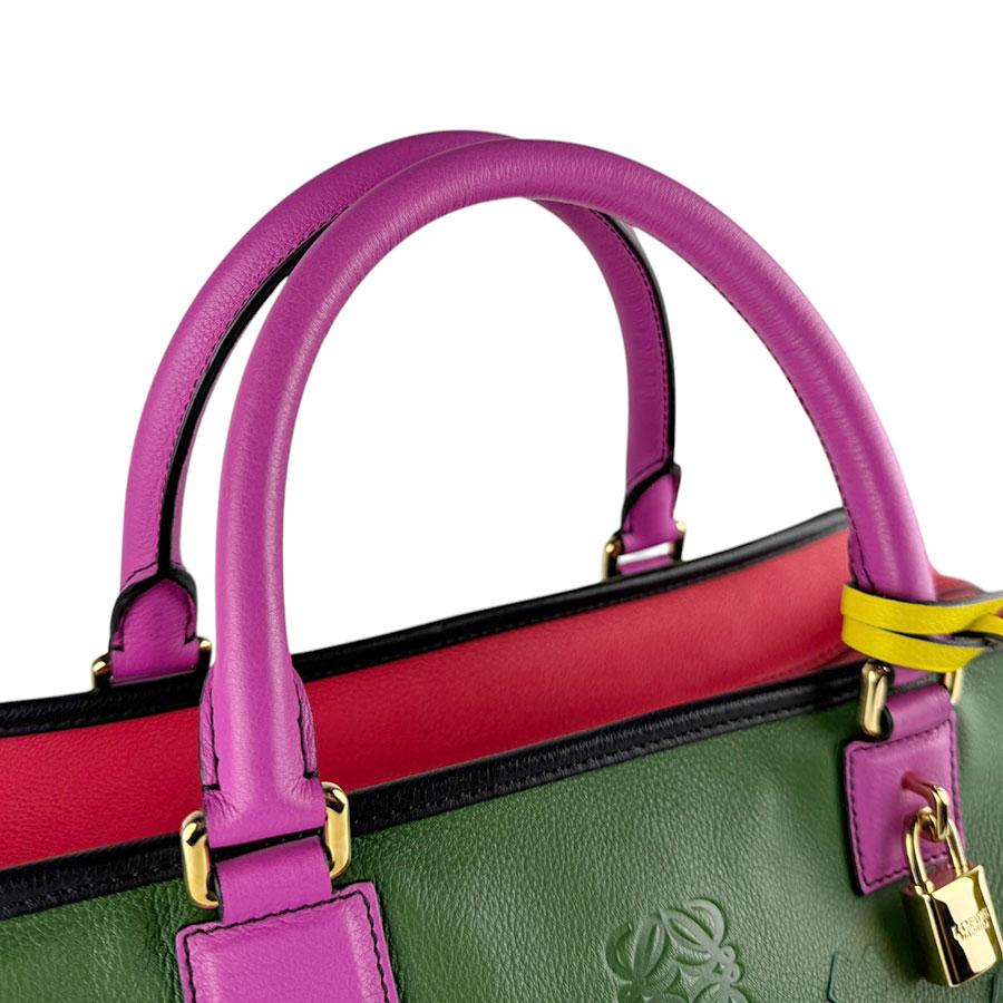 LOEWE（ロエベ） ハンドバッグ アマソナ36 レザー マルチカラー