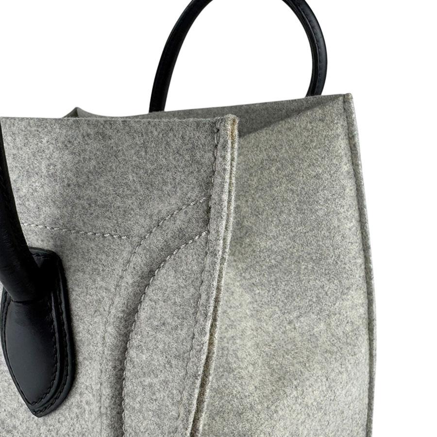 CELINE（セリーヌ） ハンドバッグ ラゲージ ファントム フェルト