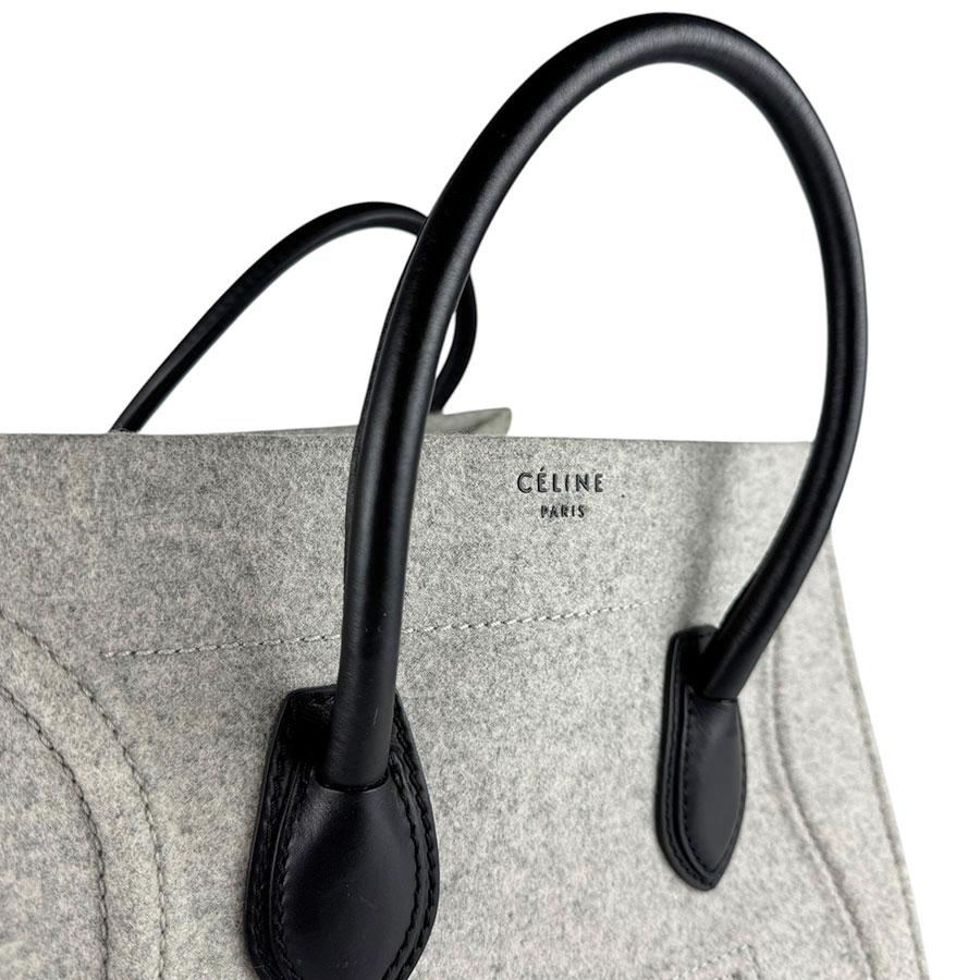 CELINE（セリーヌ） ハンドバッグ ラゲージ ファントム フェルト