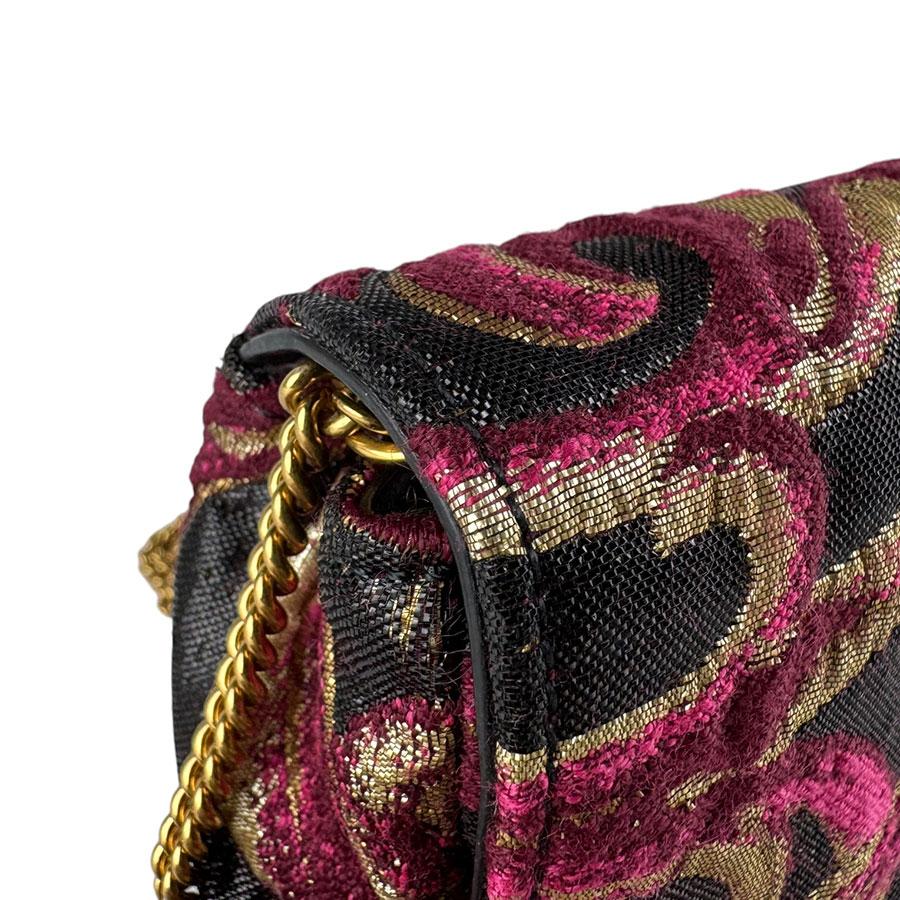 ヴェルサーチ VERSACE ショルダーバッグ ファブリック ブラック/ピンク