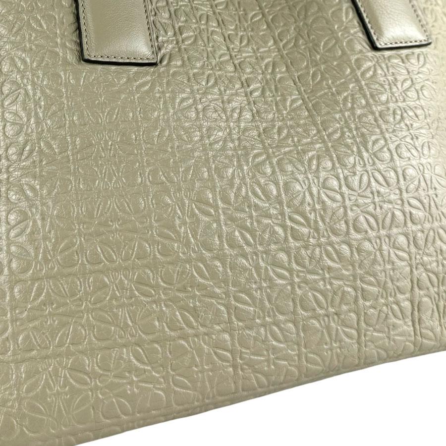 LOEWE（ロエベ） ハンドバッグ アナグラム レザー ベージュ : ブランド