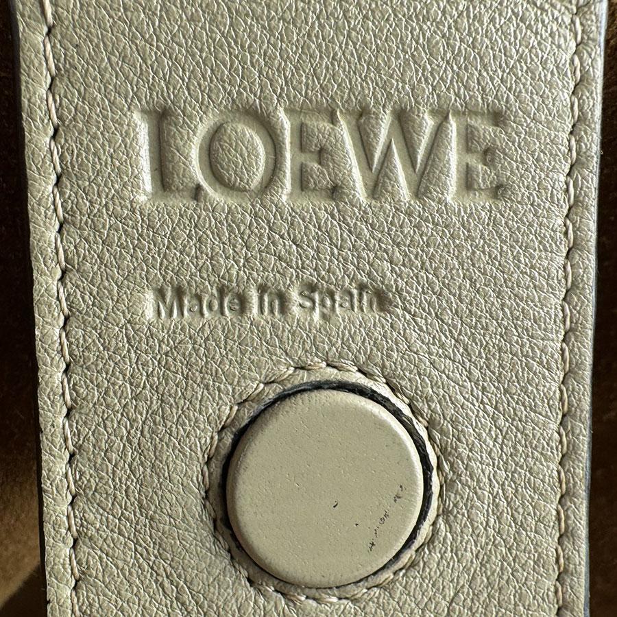 LOEWE（ロエベ） ハンドバッグ アナグラム レザー ベージュ : ブランド