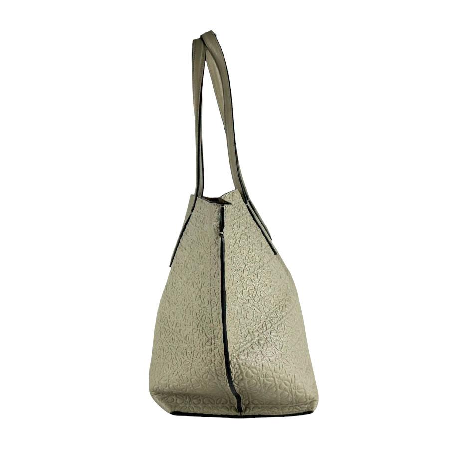 【高級◎】ロエベ ハンドバッグ アナグラム 本革 ノットハンドル ベージュ LOEWE（ロエベ） ハンドバッグ アナグラム レザー ベージュ : ブランド