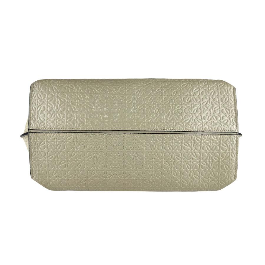 LOEWE（ロエベ） ハンドバッグ アナグラム レザー ベージュ : ブランド