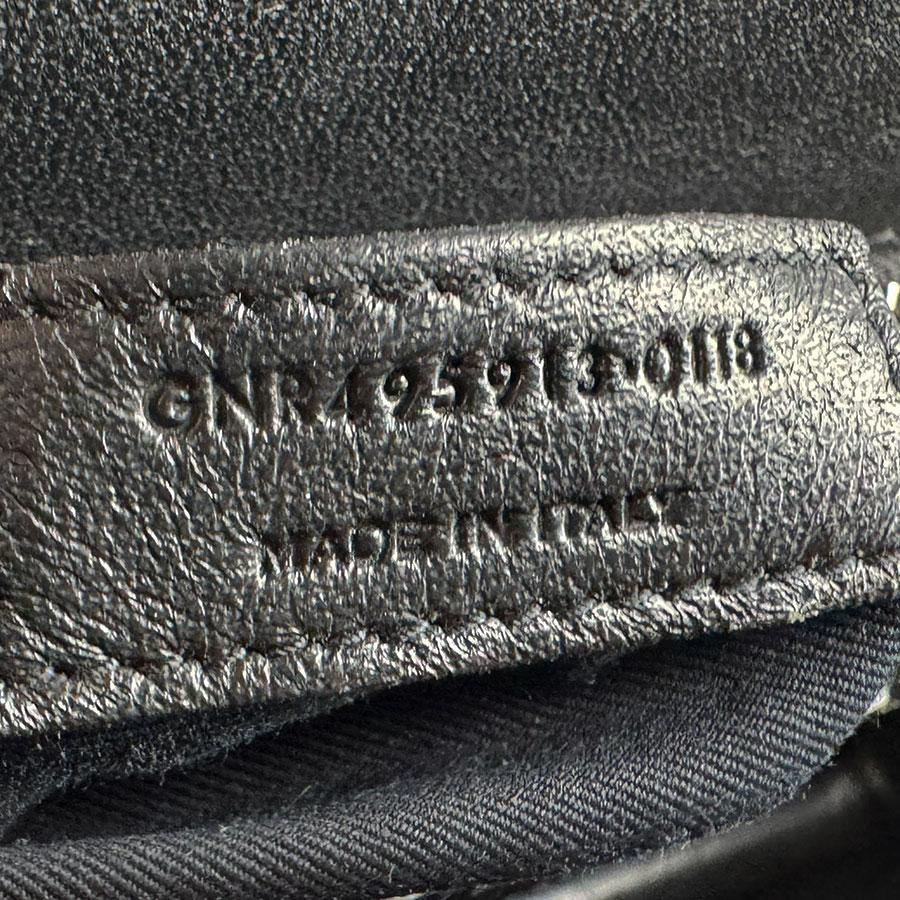 サンローラン SAINT LAURENT ショルダーバッグ レザー ネイビー
