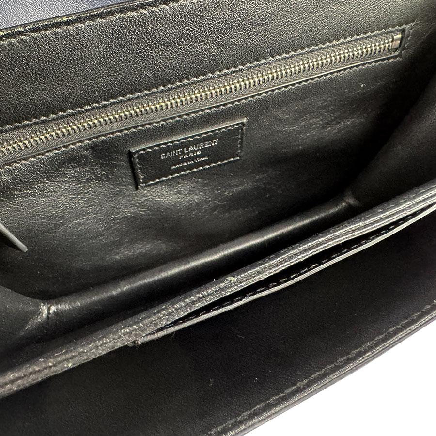 サンローラン SAINT LAURENT ショルダーバッグ レザー ネイビー