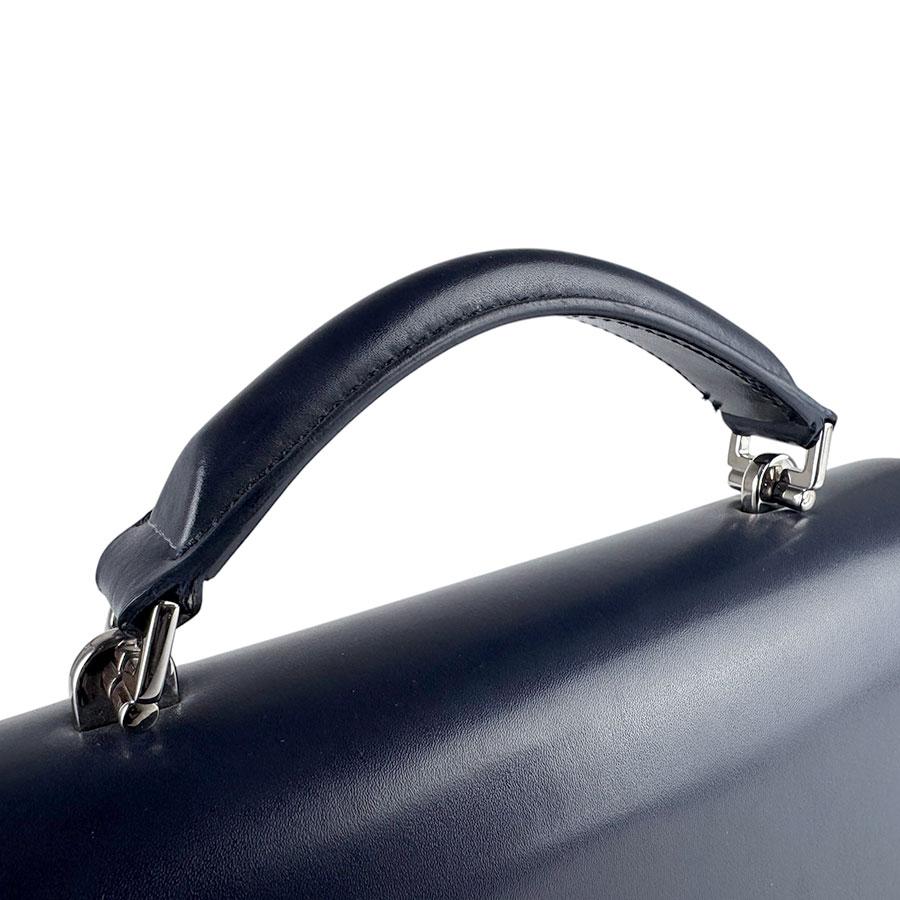サンローラン SAINT LAURENT ショルダーバッグ レザー ネイビー