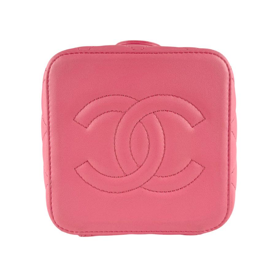 CHANEL（シャネル） ショルダーバッグ レザー ピンク : ブランド