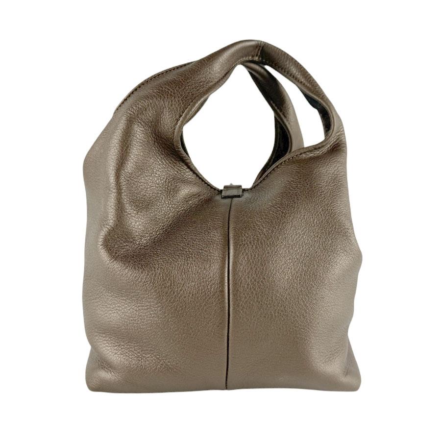 LOEWE（ロエベ） ハンドバッグ カリエ レザー ブラウン : ブランド 