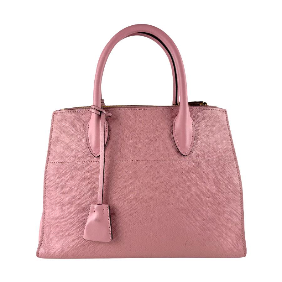 プラダ ピンク ハンドバッグ PRADA（プラダ） ハンドバッグ パラディグム レザー ピンク : ブランド